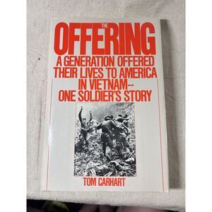 The Offering Tom Carhart 1st Ed HC Vintage 1987 Wm Morrow